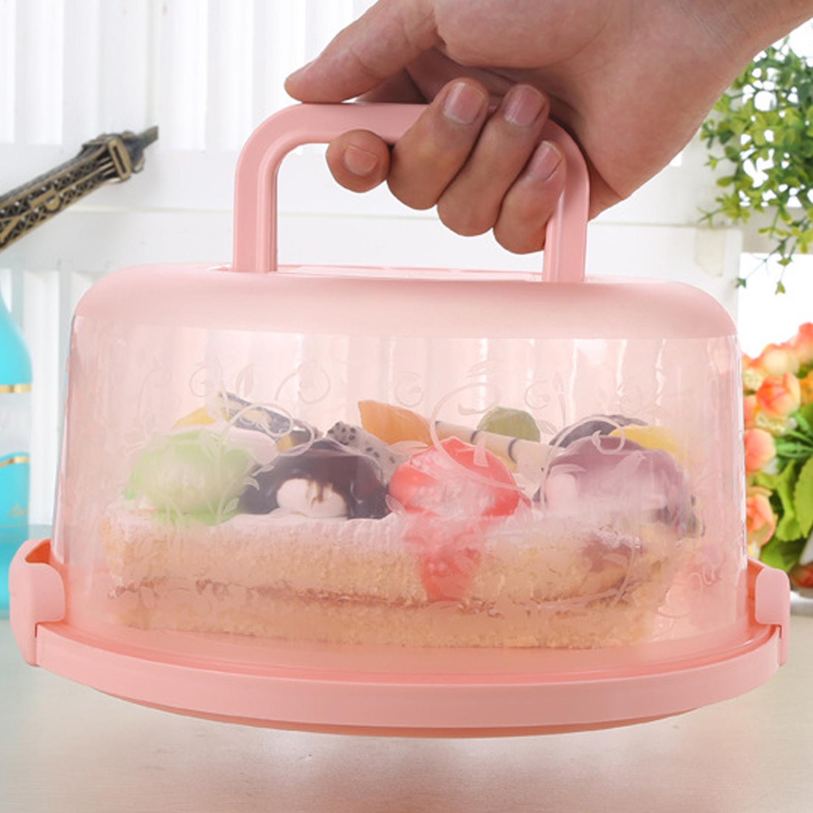 Handheld Cake Carrier Reusable - Food Storage Meals บทวิจารณ์และราคา