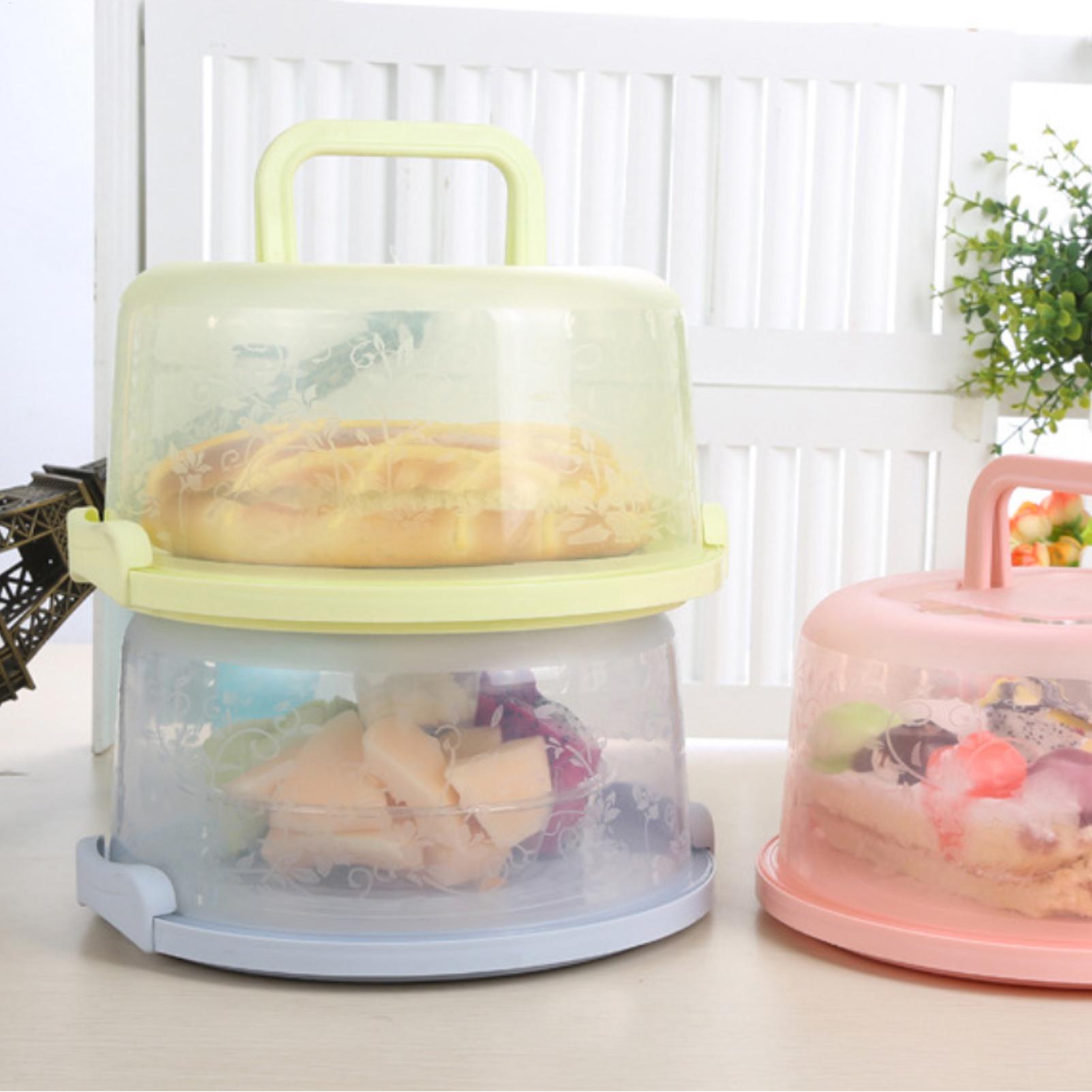 Handheld Cake Carrier Reusable - Food Storage Meals บทวิจารณ์และราคา