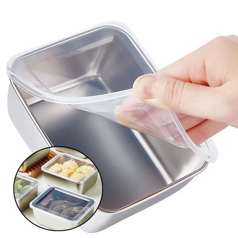 1pc Stainless Steel Refrigerat - Food Storage And Preparation บทวิจารณ์และราคา