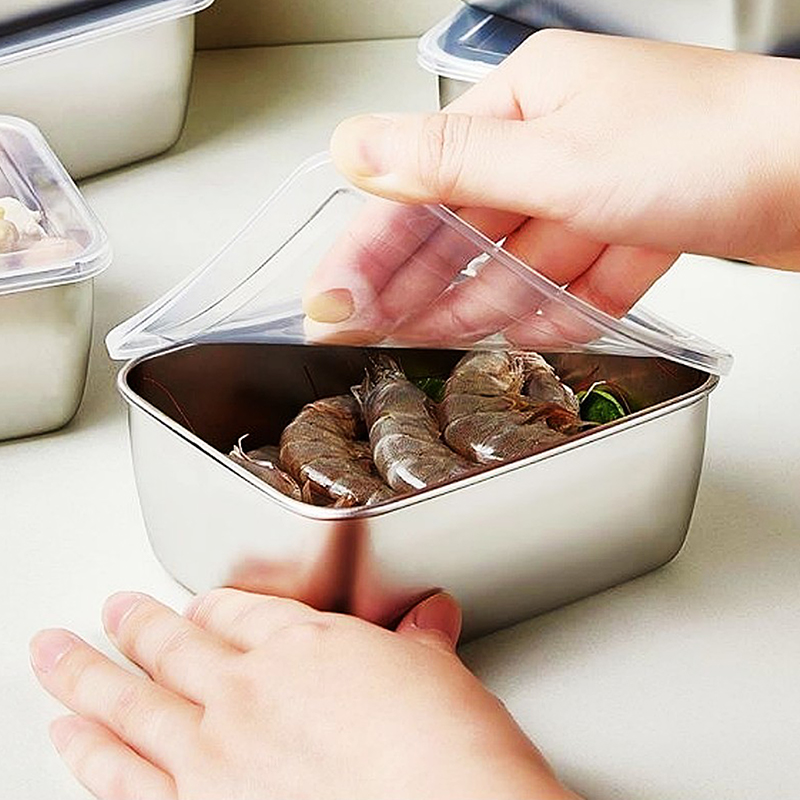 1pc Stainless Steel Refrigerat - Food Storage And Preparation บทวิจารณ์และราคา