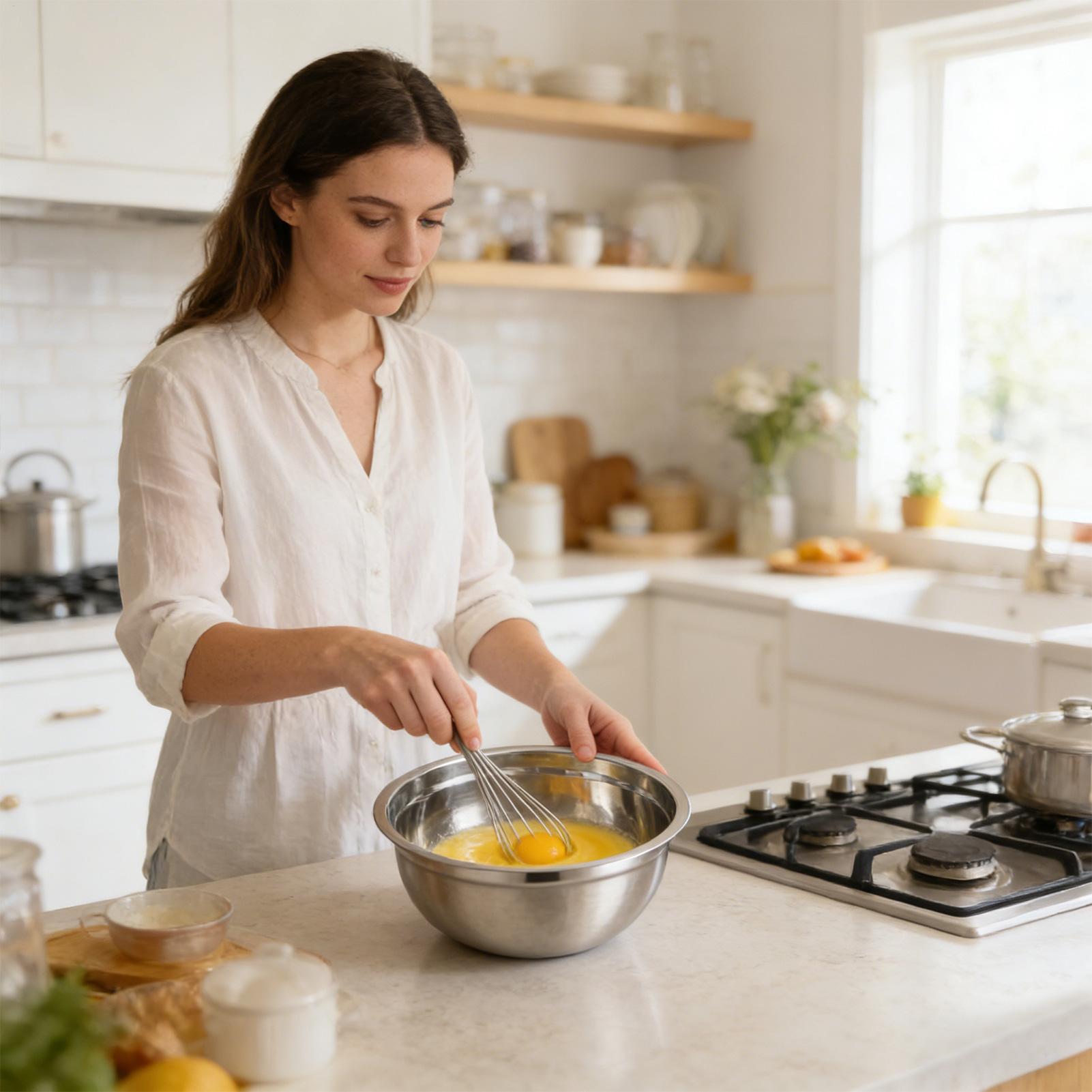 Metal Mixing Bowls Nesting Rou - Food Storage Bowls บทวิจารณ์และราคา