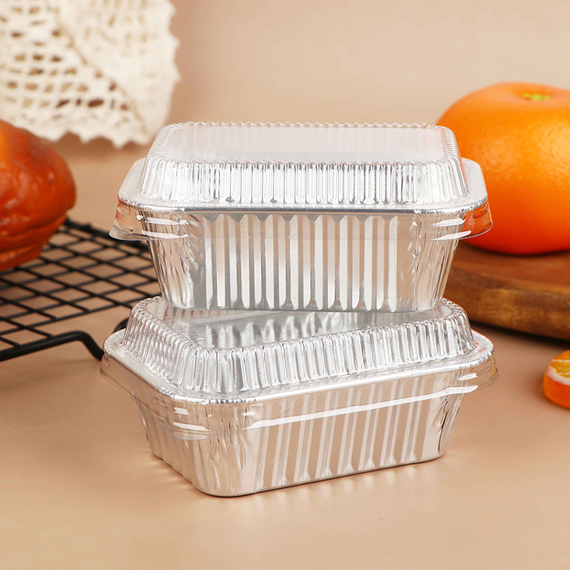10Pcs Disposable Rectangular A - Food Storage Aluminum Containers บทวิจารณ์และราคา