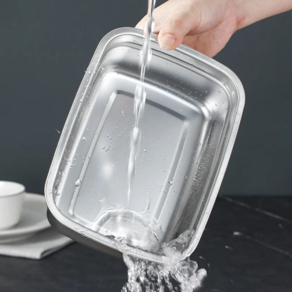 Stainless Steel Lunch Box Bent - Food Storage Underground บทวิจารณ์และราคา