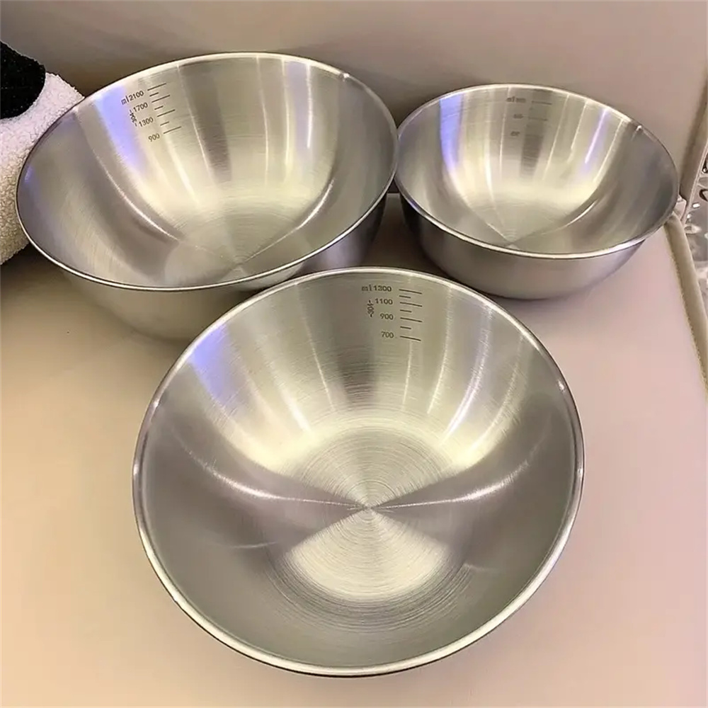 1-3 Stainless Steel Bowl Set w - Food Storage Bowls บทวิจารณ์และราคา