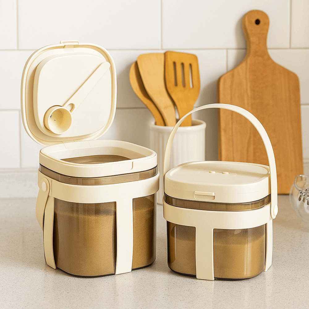 Food Grade Milk Powder Storage - Food Storage With Scoop บทวิจารณ์และราคา