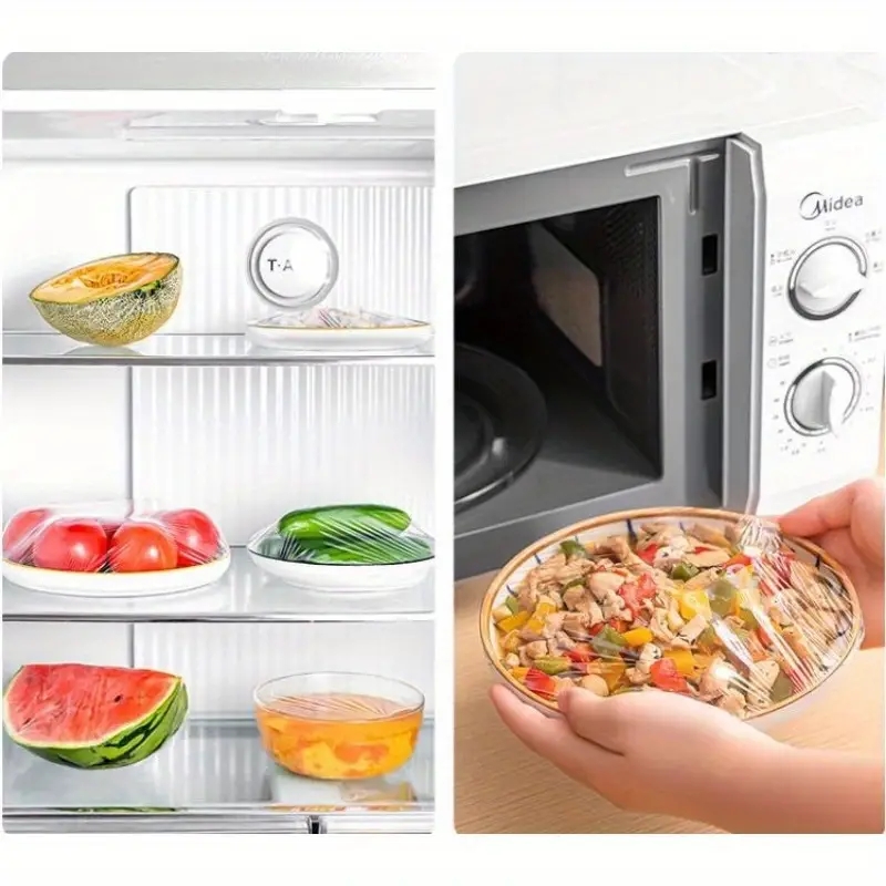 Reusable Disposable Food Cover - Food Storage Tupperware บทวิจารณ์และราคา