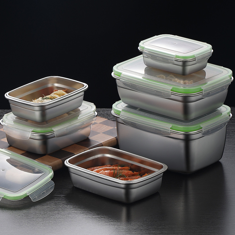 304 Stainless Steel Lunch Box  - Food Storage Underground บทวิจารณ์และราคา