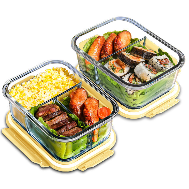 Glass Fresh-Keeping Box high B - Food Storage Containers Glass บทวิจารณ์และราคา
