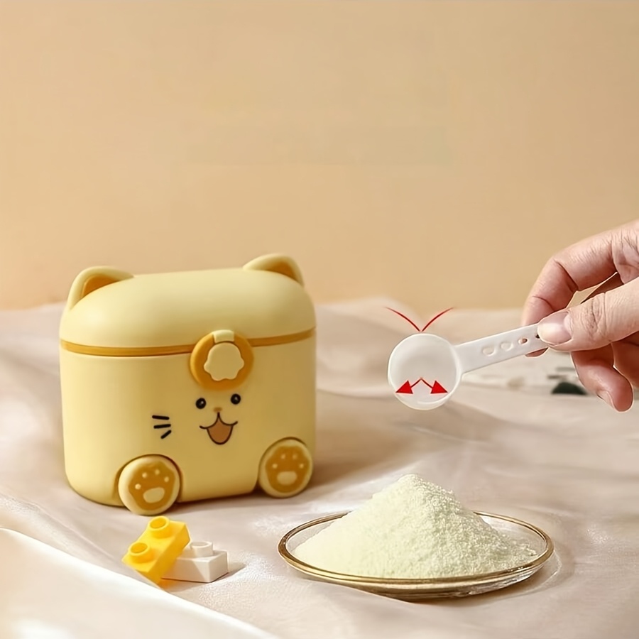 Cute Cat Milk Powder Container - Food Storage Locker บทวิจารณ์และราคา