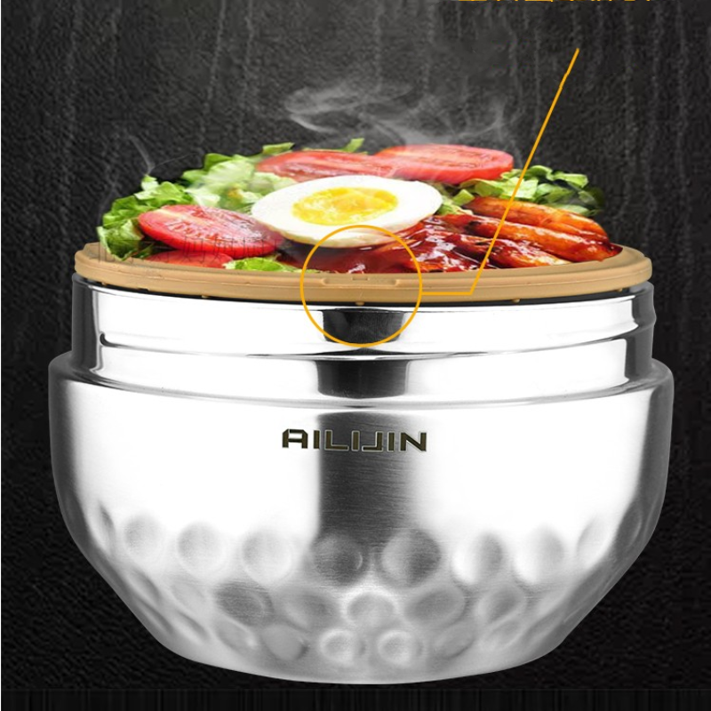 Double Laye Keep Thermos Lunch - Food Storage Thermos บทวิจารณ์และราคา