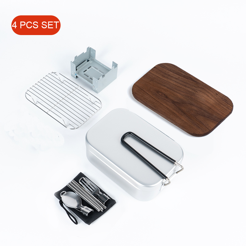 Aluminum Alloy Lunch Box, Stai - Food Storage Aluminum Containers บทวิจารณ์และราคา