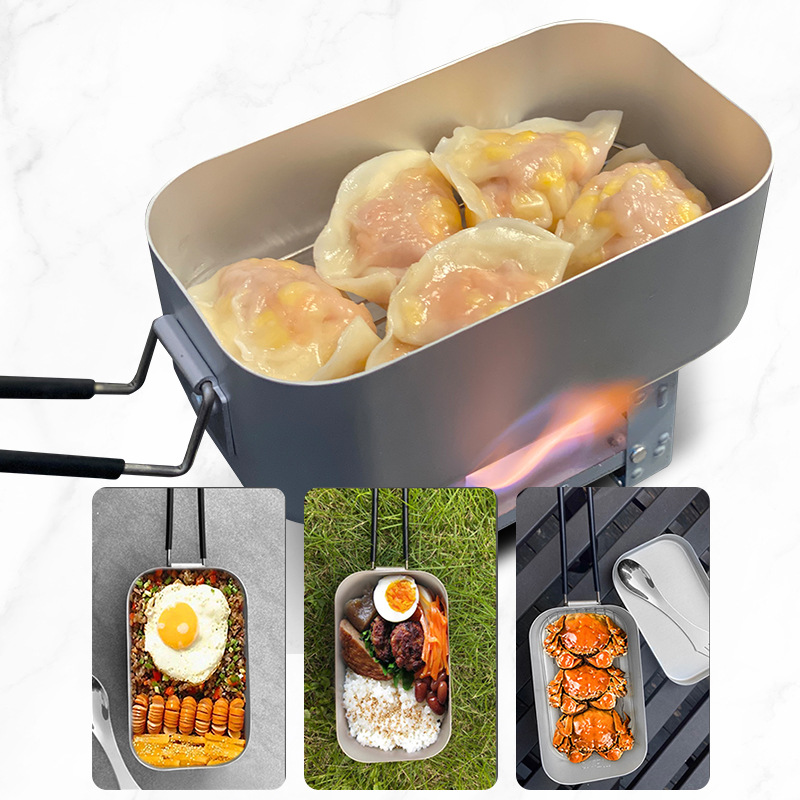 Aluminum Alloy Lunch Box, Stai - Food Storage Aluminum Containers บทวิจารณ์และราคา