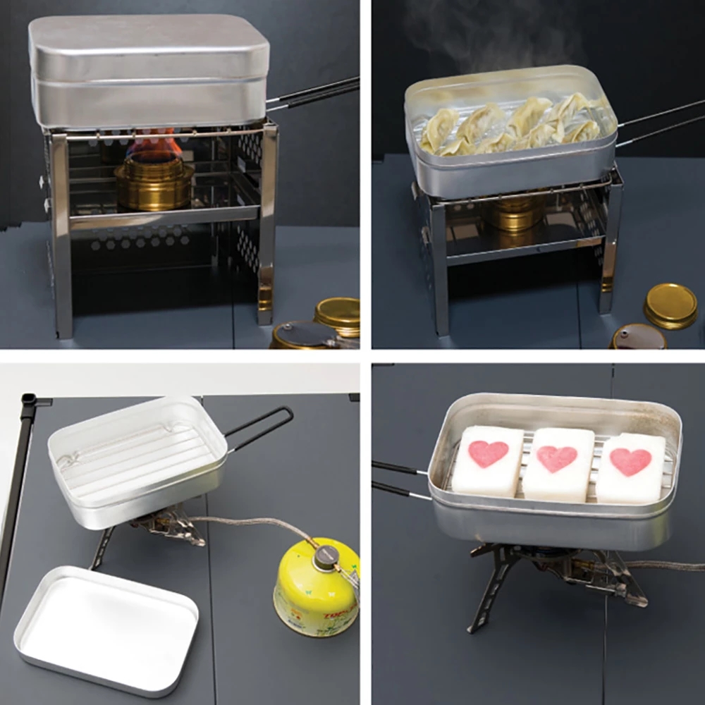 Aluminum Alloy Lunch Box, Stai - Food Storage Aluminum Containers บทวิจารณ์และราคา