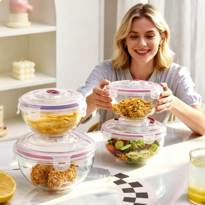 4-piece High-end Sealed Food S - Food Storage And Preparation บทวิจารณ์และราคา