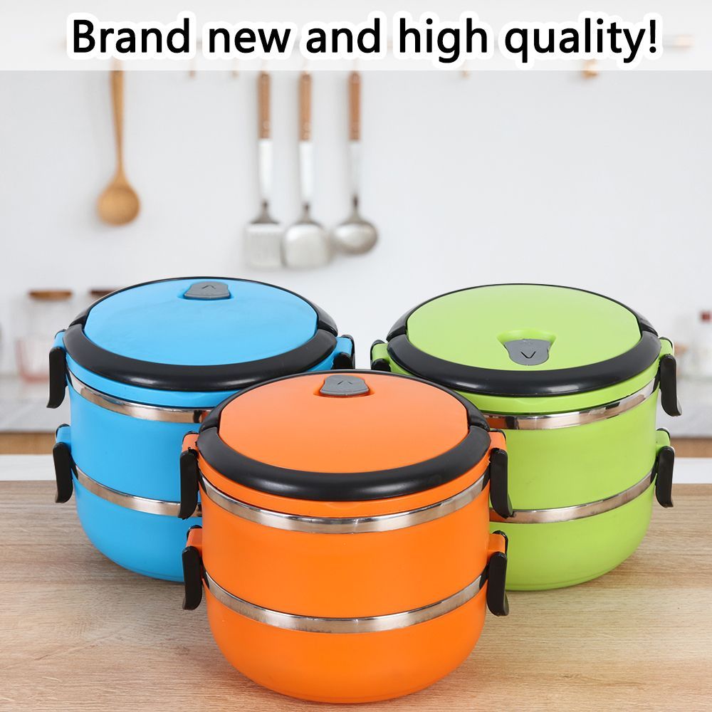 Hot Food Flask Stainless Steel - Food Storage Thermos บทวิจารณ์และราคา