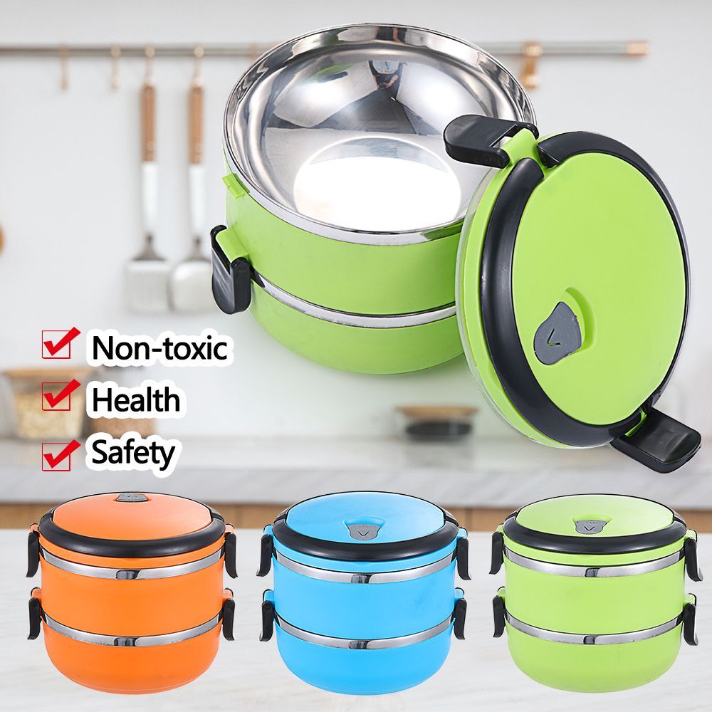 Hot Food Flask Stainless Steel - Food Storage Thermos บทวิจารณ์และราคา