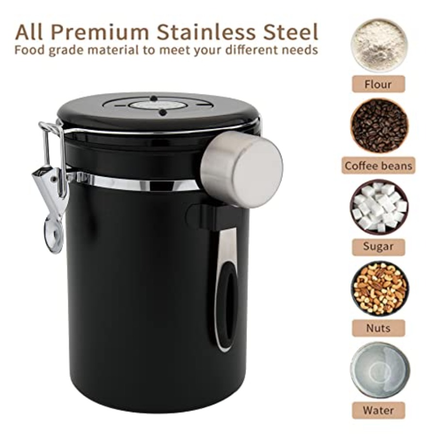 x 2pack 22oz Airtight Stainles - Food Storage With Scoop บทวิจารณ์และราคา