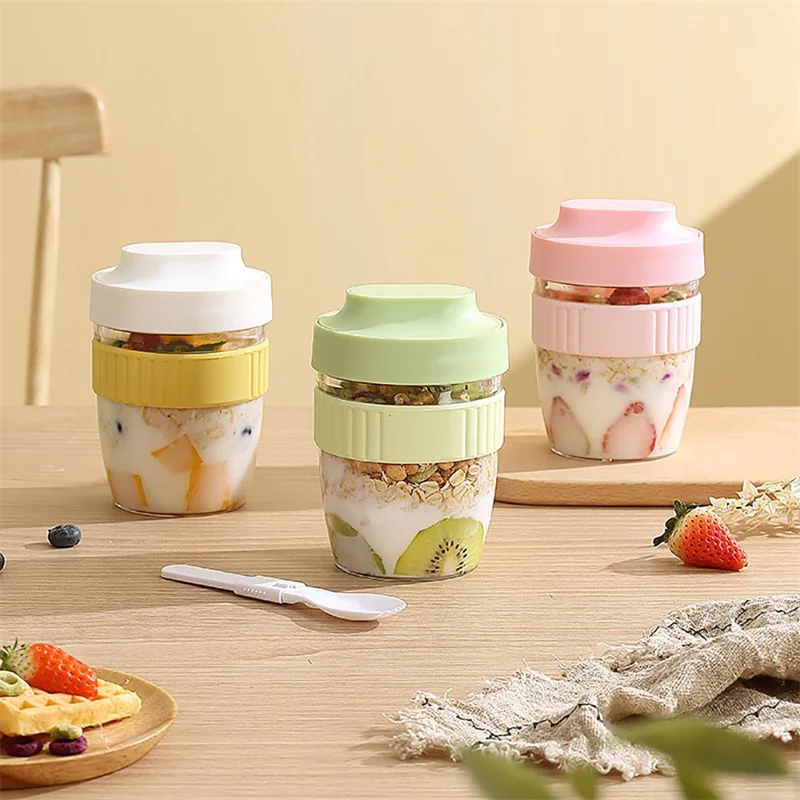 Portable Breakfast Fruit Oat Y - Food Storage With Scoop บทวิจารณ์และราคา