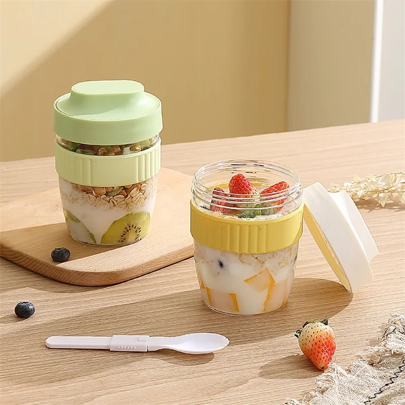Portable Breakfast Fruit Oat Y - Food Storage With Scoop บทวิจารณ์และราคา
