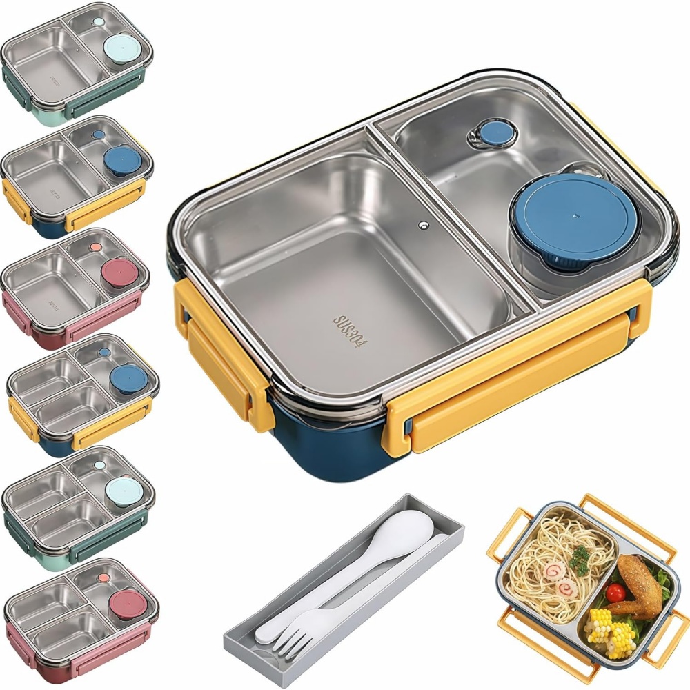 850ml Portable Lunch Boxes for - Food Storage Thermos บทวิจารณ์และราคา