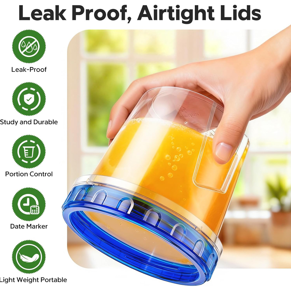 Freezer Storage Containers Air - Food Storage Meals บทวิจารณ์และราคา