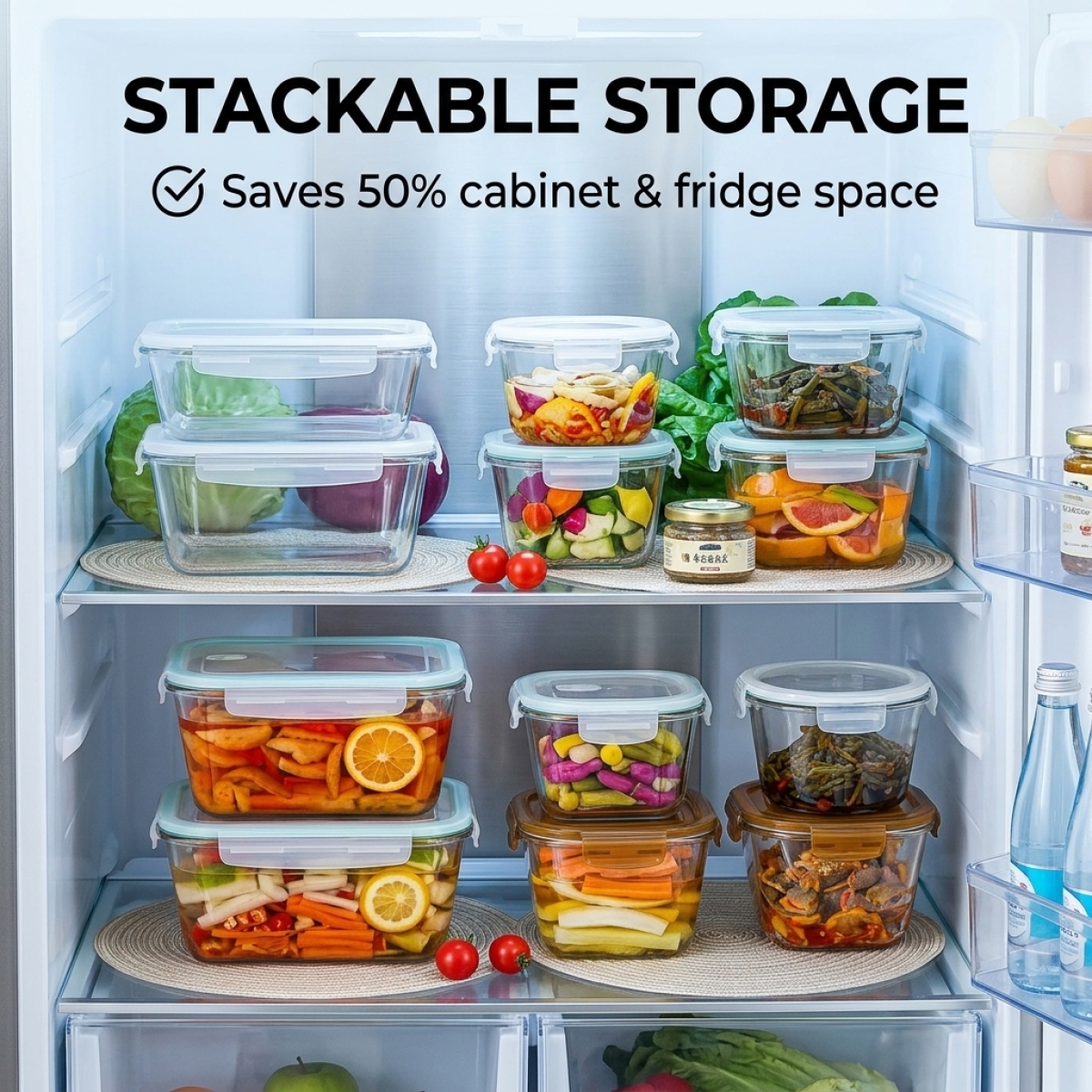 Large Capacity Borosilicate Gl - Food Storage Box Large บทวิจารณ์และราคา