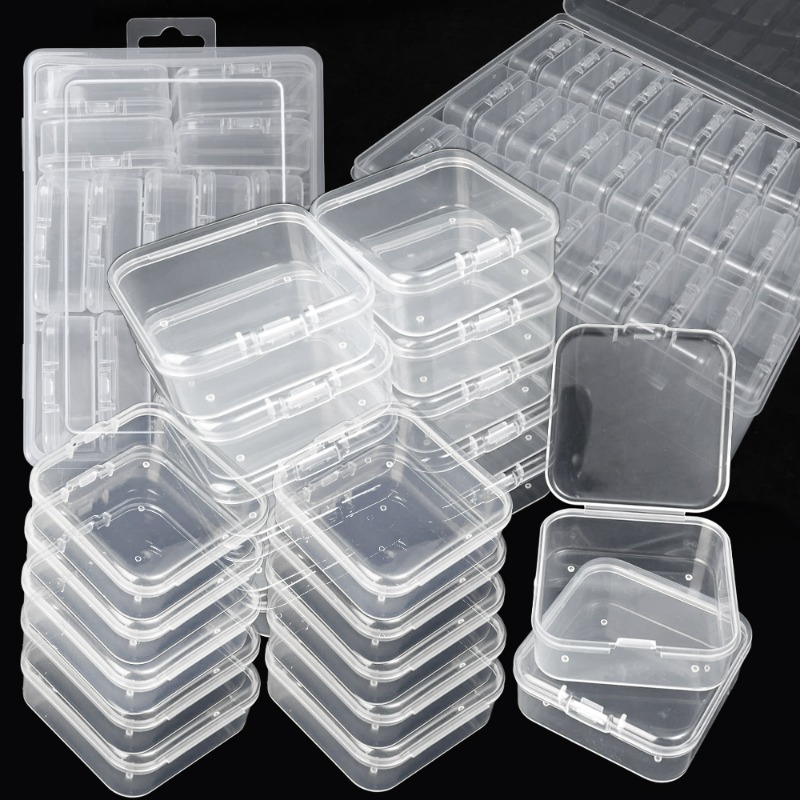 30/14x Clear Rhinestone Boxes  - Food Storage Tupperware บทวิจารณ์และราคา