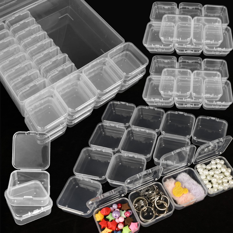 30/14x Clear Rhinestone Boxes  - Food Storage Tupperware บทวิจารณ์และราคา