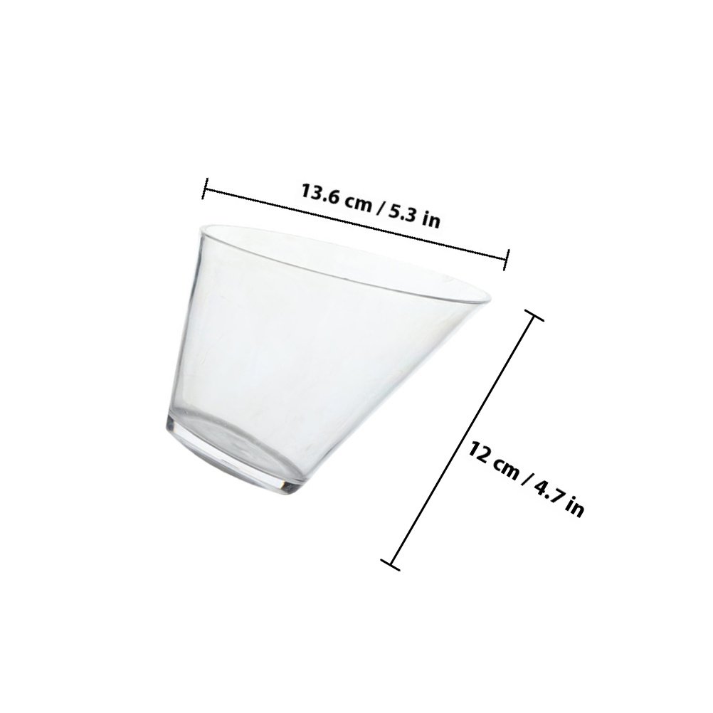 4Pcs Clear Acrylic Salad Bowls - Food Storage Bowls บทวิจารณ์และราคา