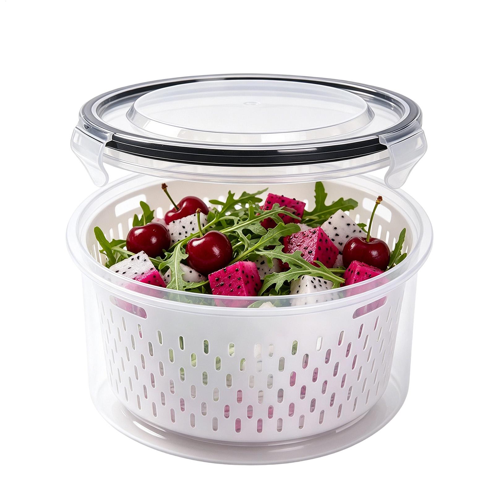 1PCS Leak-Proof Food Storage C - Food Storage Vegetables บทวิจารณ์และราคา