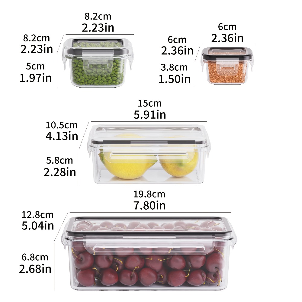 Set BPA-Free Airtight Food Con - Food Storage Meals บทวิจารณ์และราคา