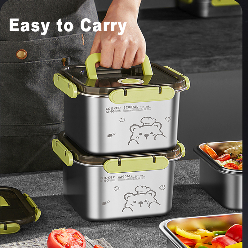 COOKER KING 420ml-6200ml Large - Food Storage Box Large บทวิจารณ์และราคา