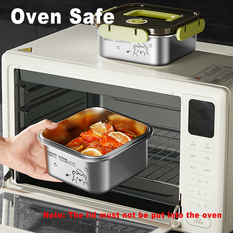 COOKER KING 420ml-6200ml Large - Food Storage Box Large บทวิจารณ์และราคา