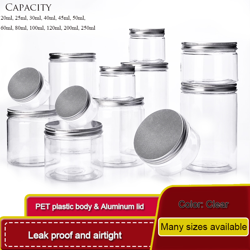 5-10P Storage Jars Clear Alumi - Food Storage Aluminum Containers บทวิจารณ์และราคา