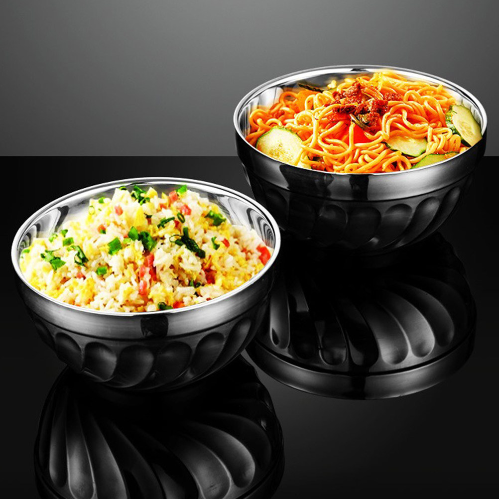 3Pcs Insulated Stainless Steel - Food Storage Bowls บทวิจารณ์และราคา