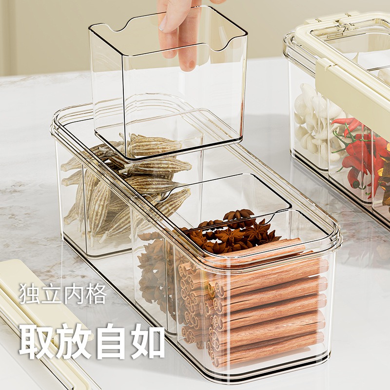 Portable Spice Storage Box Hou - Food Storage Box Large บทวิจารณ์และราคา