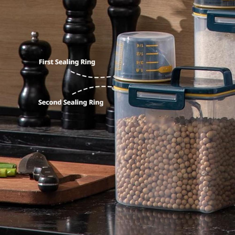 Plastic Pet Food Storage Conta - Food Storage Box Large บทวิจารณ์และราคา