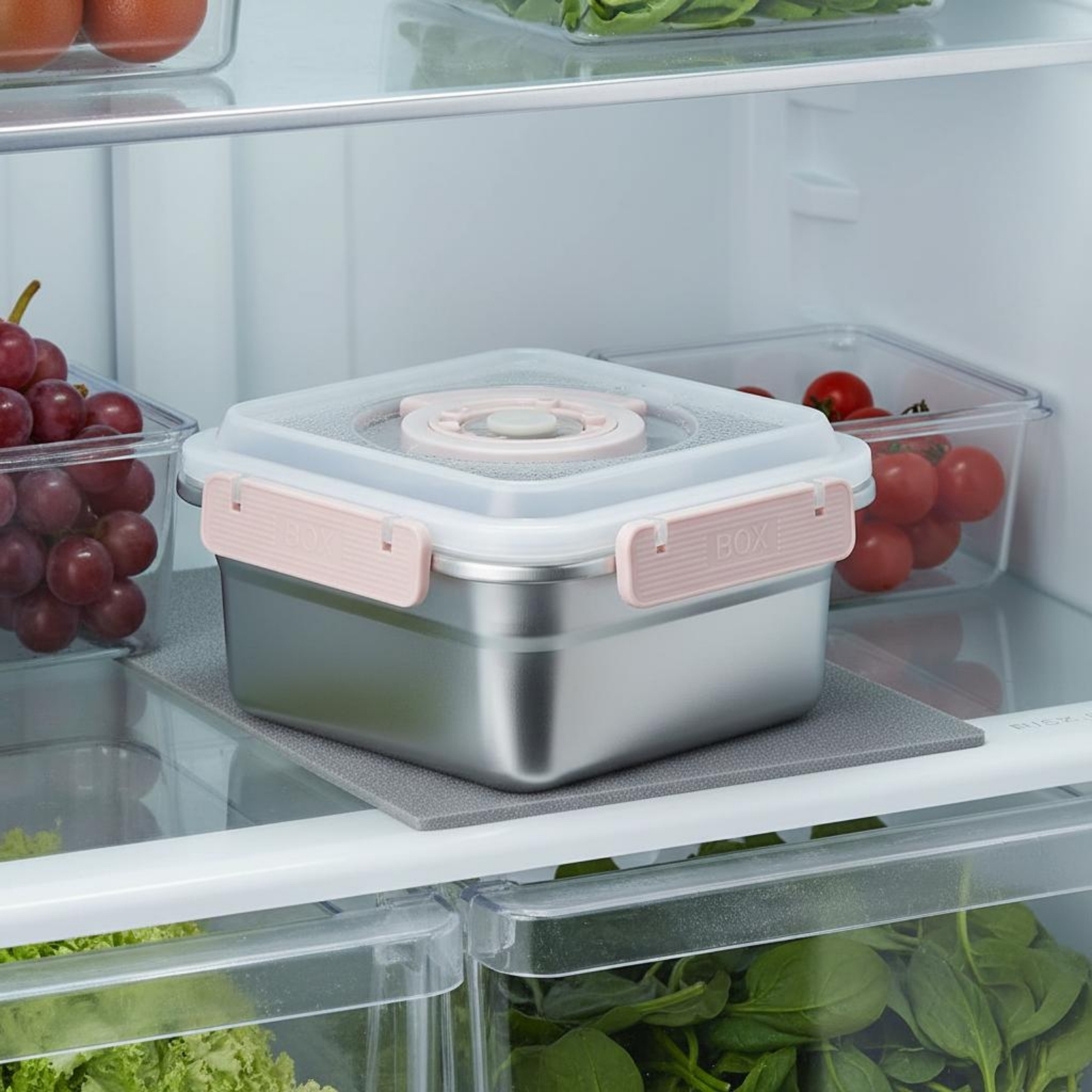 3 Pieces Stainless Steel Food  - Food Storage Box Large บทวิจารณ์และราคา