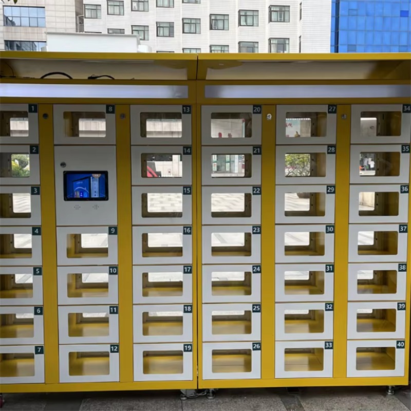 Custom Double Sided Locker Ele - Food Storage Locker บทวิจารณ์และราคา