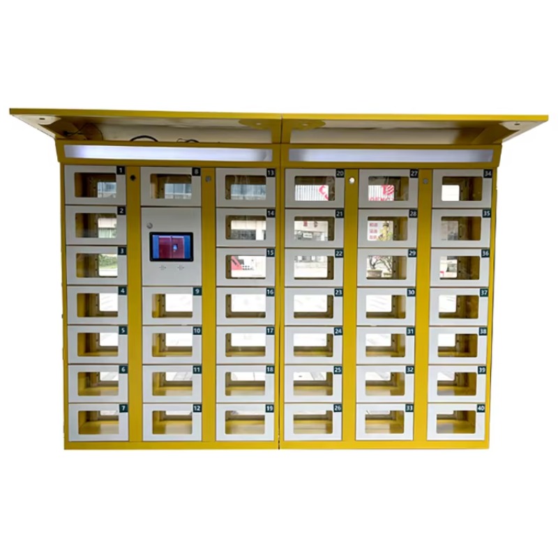 Custom Double Sided Locker Ele - Food Storage Locker บทวิจารณ์และราคา