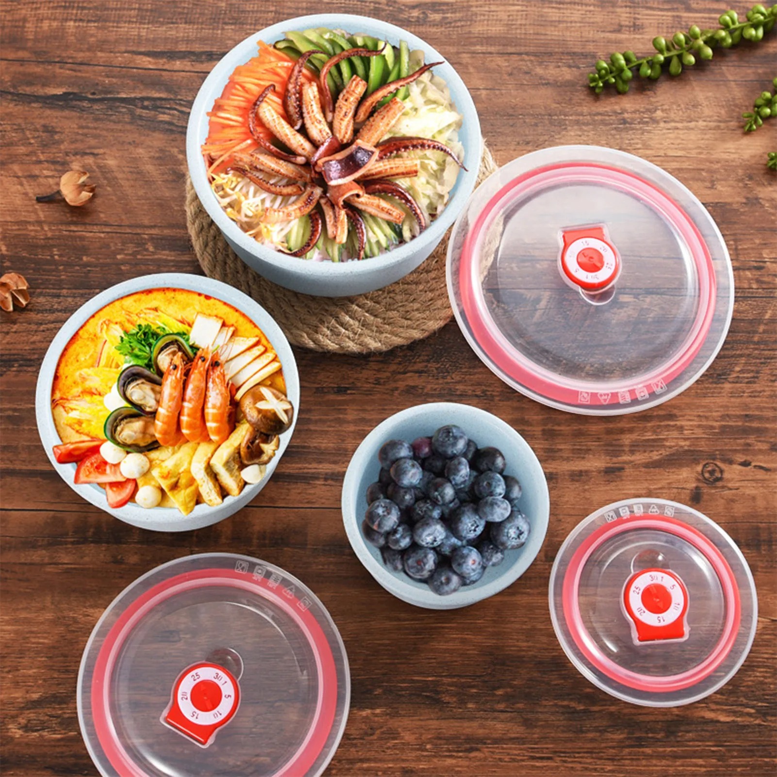 3 food storage containers, lun - Food Storage And Preparation บทวิจารณ์และราคา