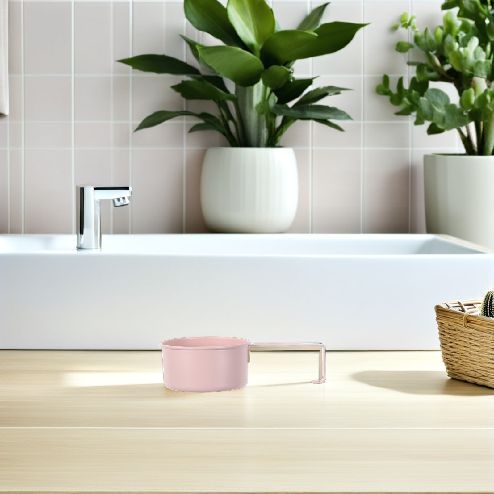 Pink Iron Laundry Powder Scoop - Food Storage With Scoop บทวิจารณ์และราคา