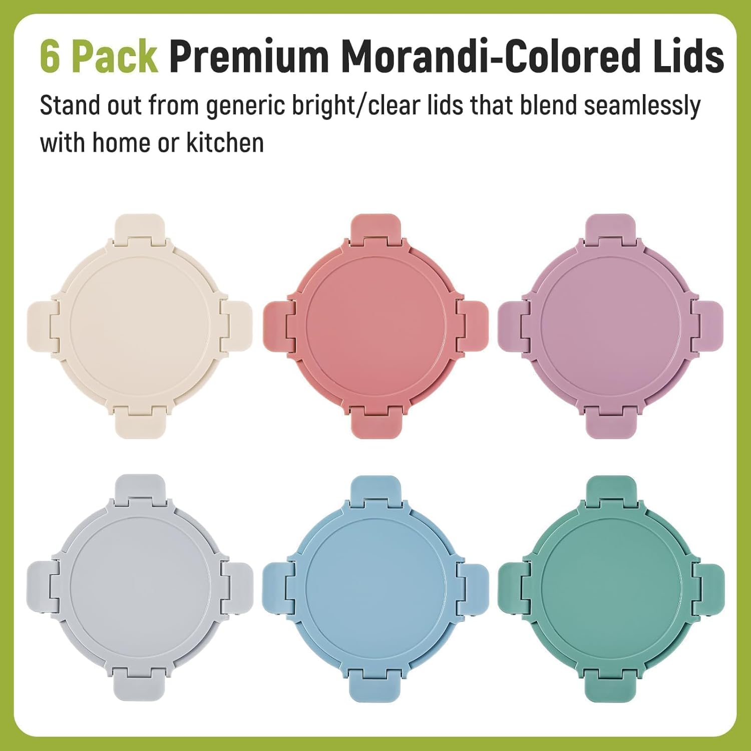 [UPGRADED LID] 6 Sets 3 Cup/24 - Food Storage Containers Glass บทวิจารณ์และราคา