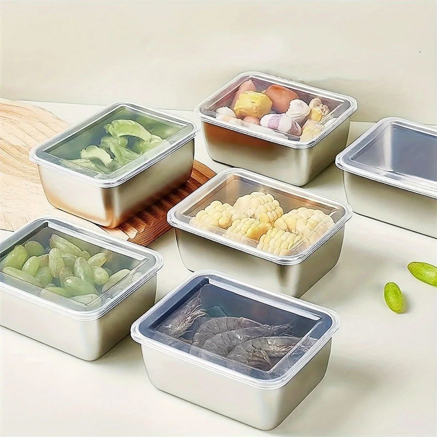 1/3/5pcs Stainless Steel Food  - Food Storage Underground บทวิจารณ์และราคา