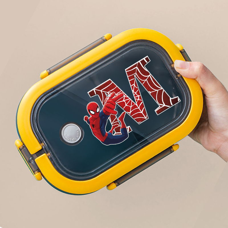 Spiderman Lunch Box Cartoon Le - Food Storage Box Large บทวิจารณ์และราคา