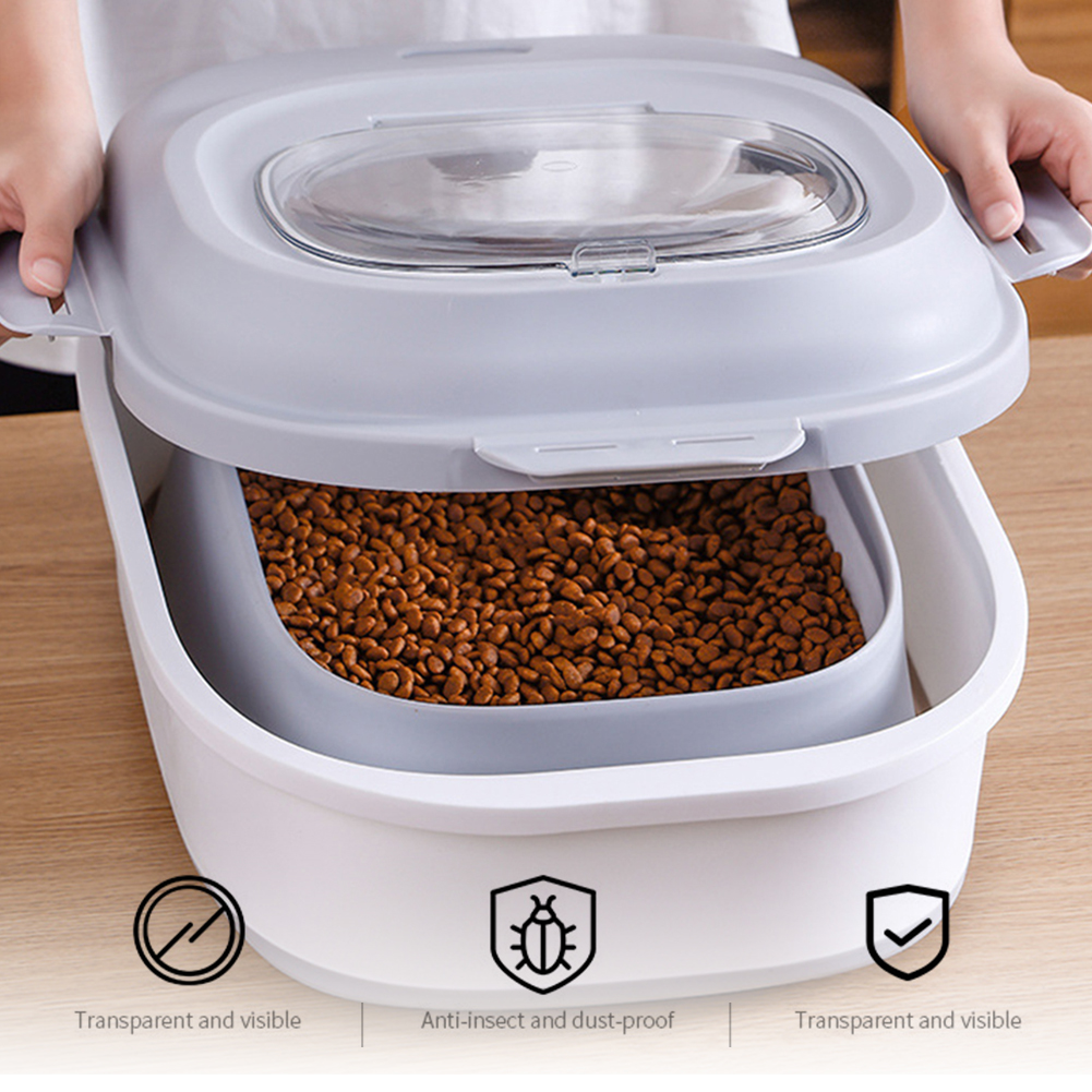Collapsible Dry Cat Food Box 2 - Food Storage Box Large บทวิจารณ์และราคา