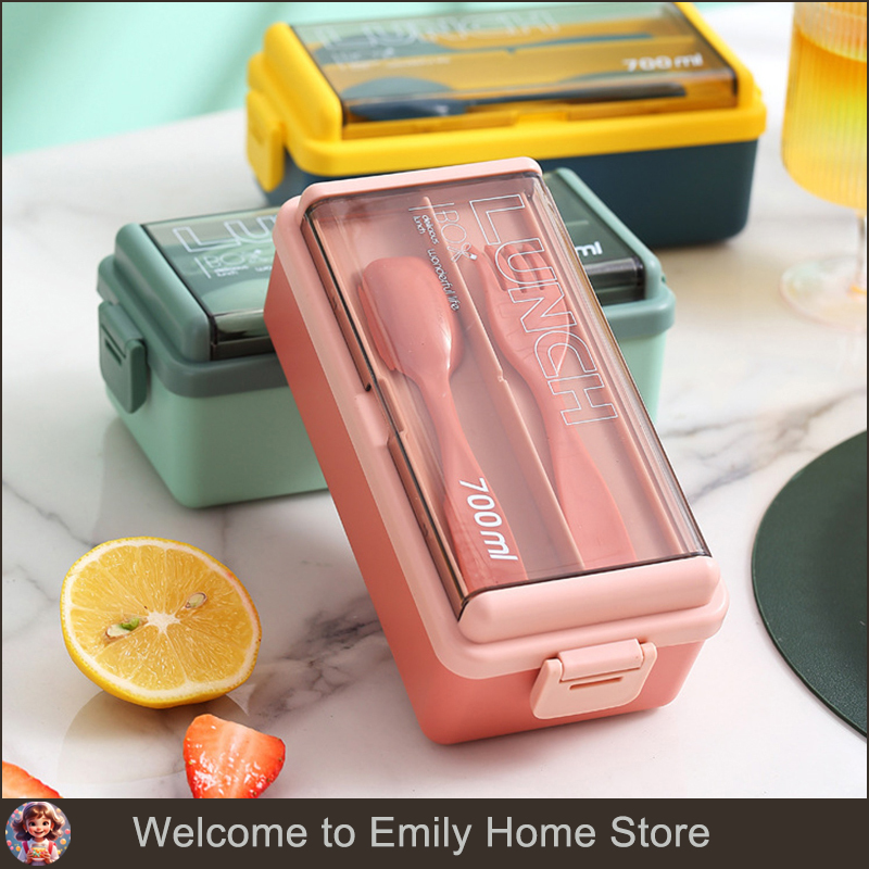 Portable Lunch Box For Kids Wi - Food Storage With Scoop บทวิจารณ์และราคา