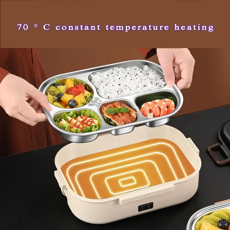 Electric Heated Lunch Boxes St - Food Storage Underground บทวิจารณ์และราคา