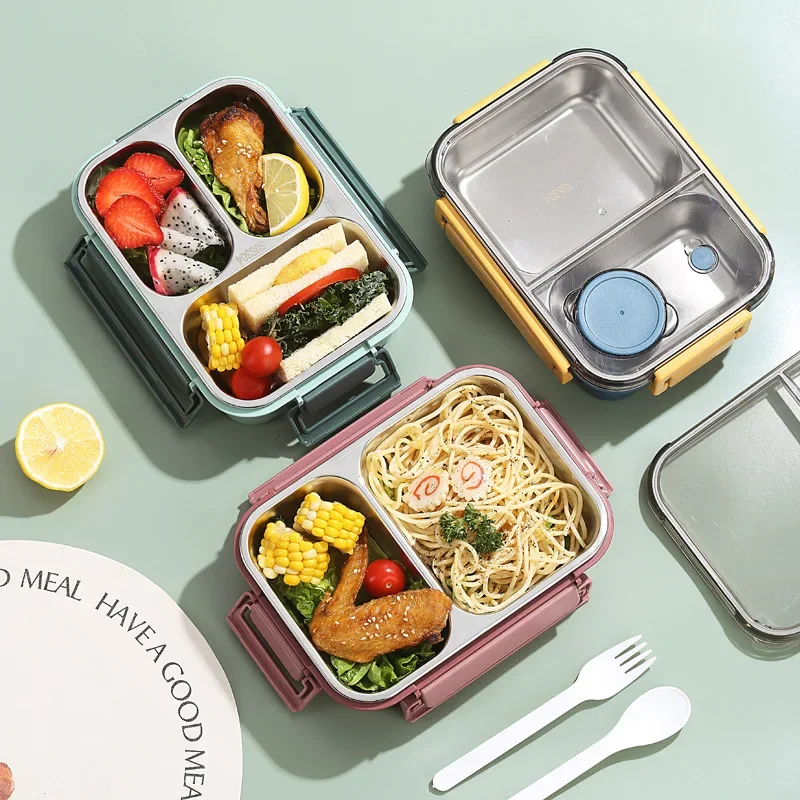 850ml Portable Lunch Boxes for - Food Storage Thermos บทวิจารณ์และราคา